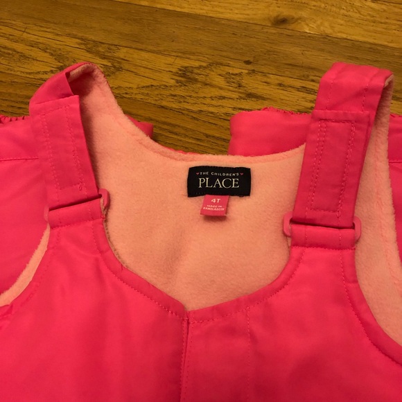 Hot pink snow pants size 4/5 EUC - Picture 3 of 3